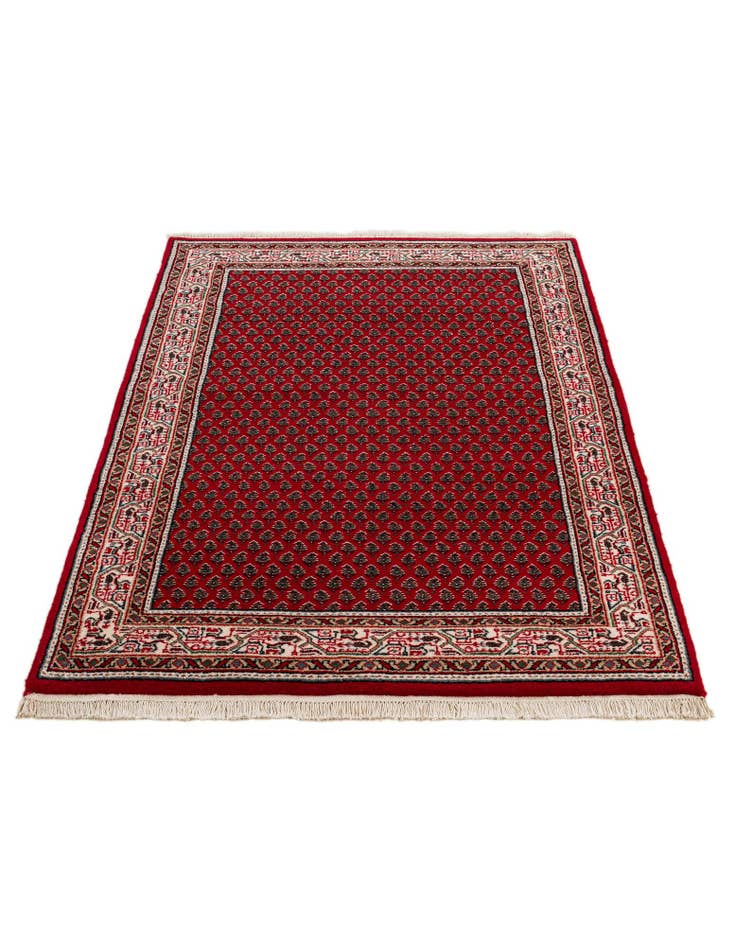 Detail image of  3' 3 x 5' 2  Hand Knotted Mir Wool Rug