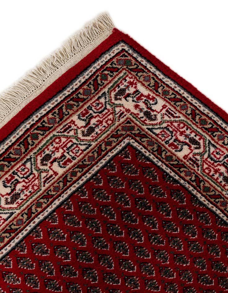 Detail image of  3' 3 x 5' 2  Hand Knotted Mir Wool Rug