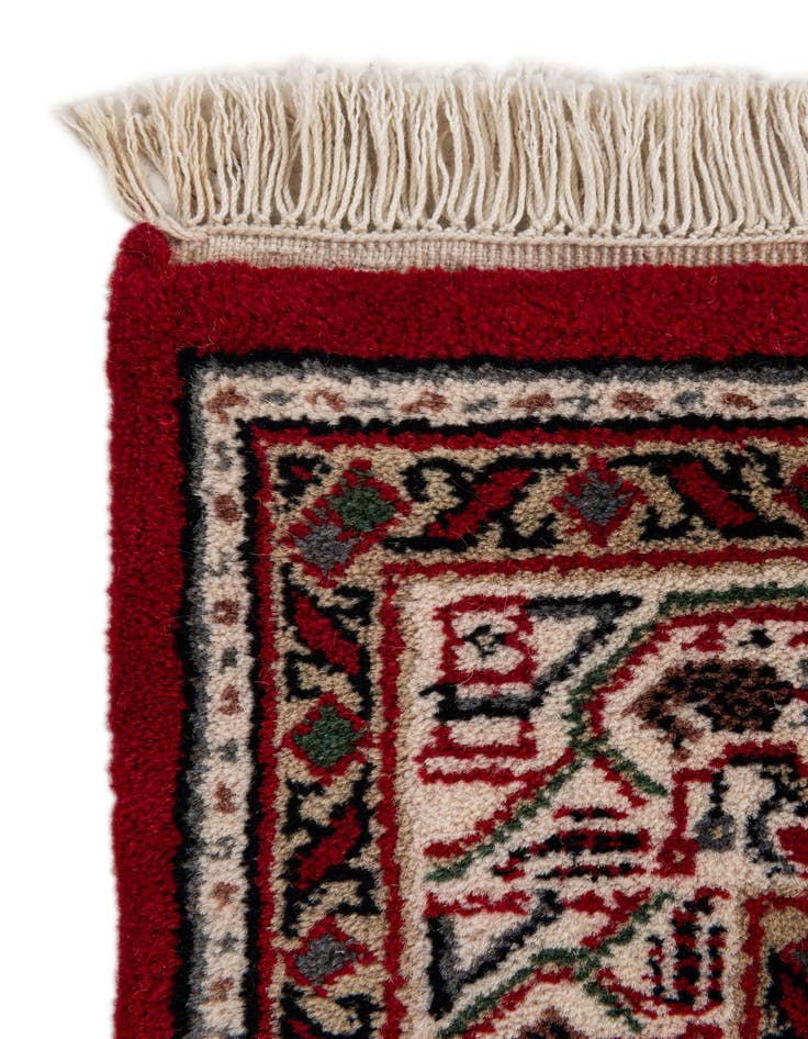 Detail image of  3' 3 x 5' 2  Hand Knotted Mir Wool Rug