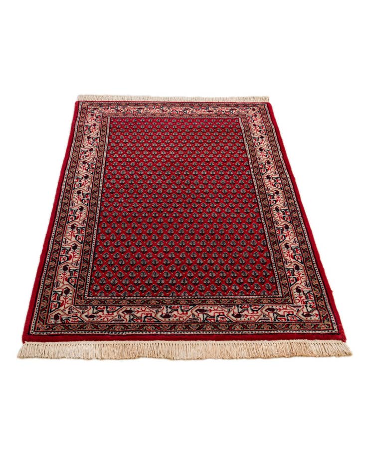 Detail image of  2' 11 x 5' 2  Hand Knotted Mir Wool Rug