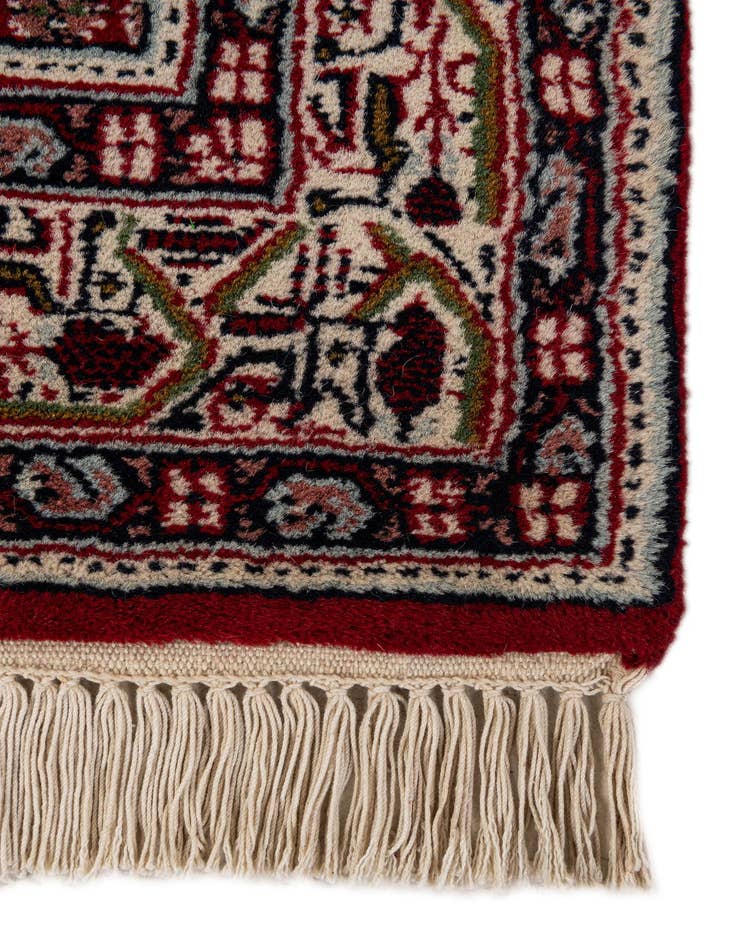 Detail image of  2' 11 x 5' 3  Hand Knotted Mir Wool Rug