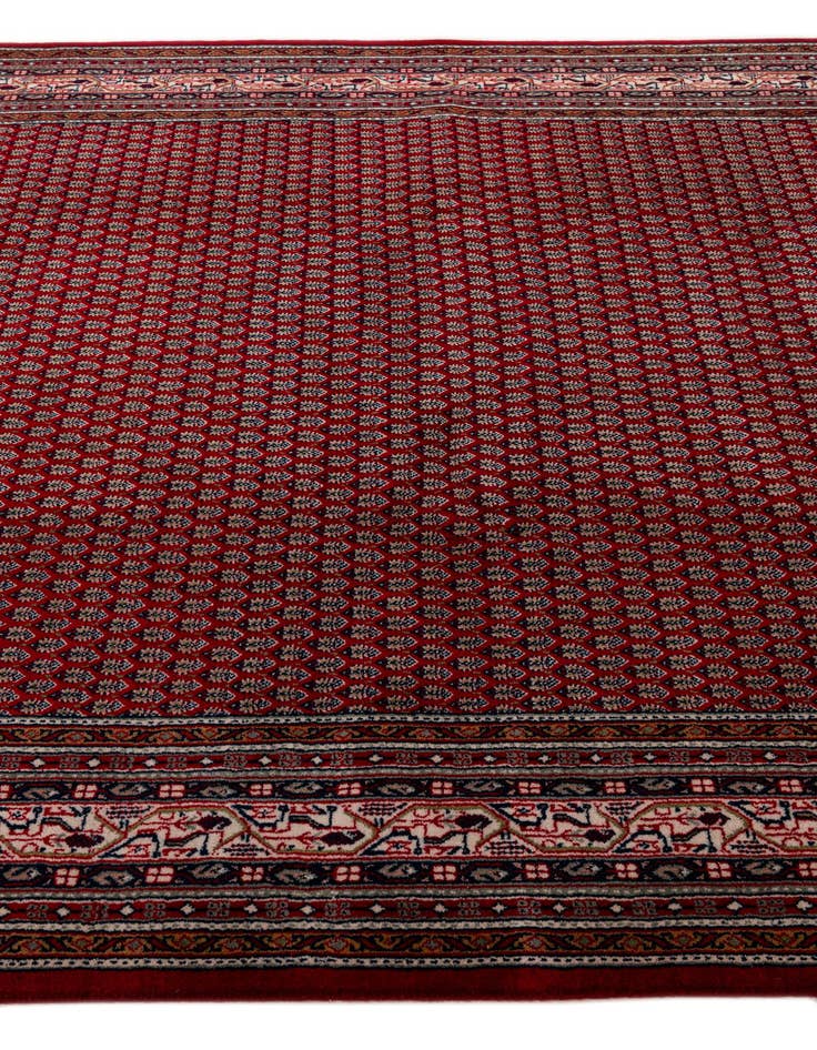 Detail image of  6' 8 x 8' 3  Hand Knotted Mir Wool Rug