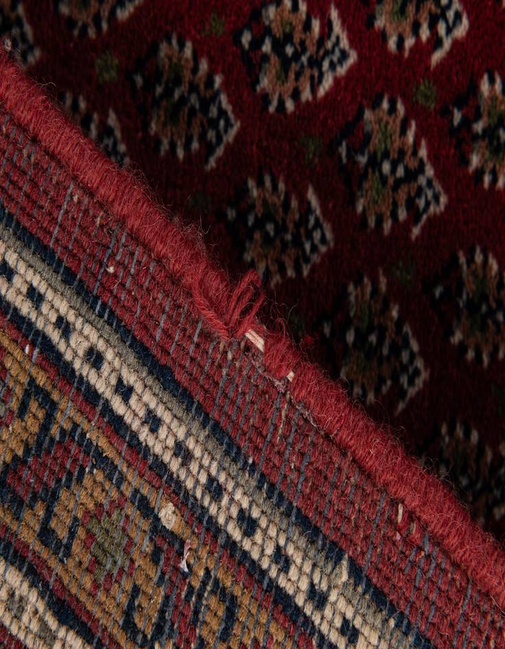 Detail image of  5' 8 x 7' 9  Hand Knotted Mir Wool Rug