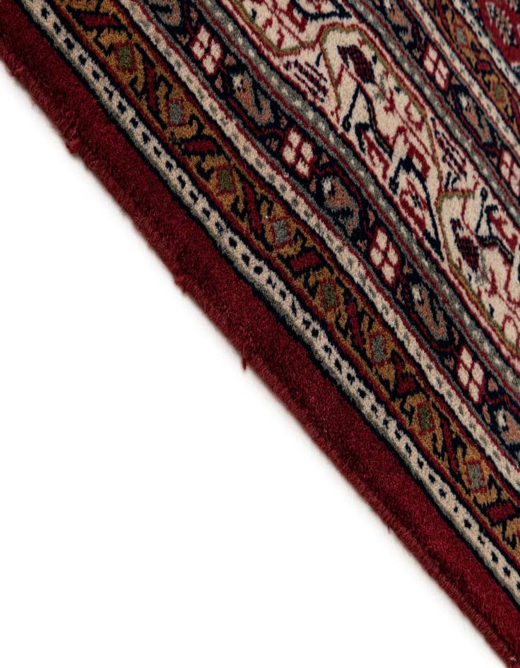 Detail image of  5' 8 x 7' 9  Hand Knotted Mir Wool Rug