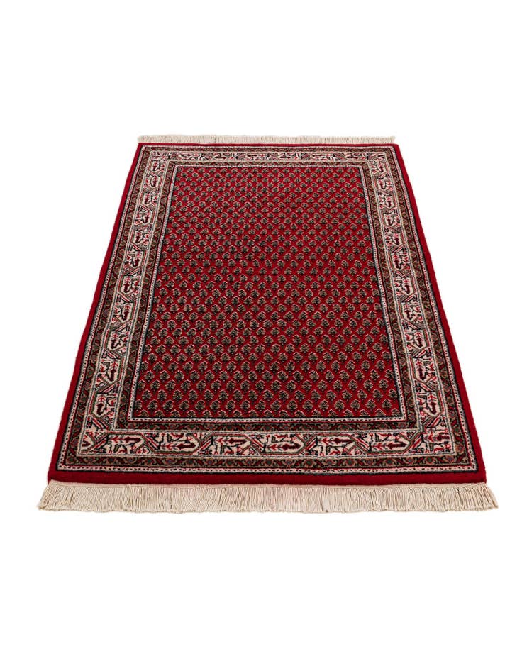 Detail image of  3' 1 x 5' 1  Hand Knotted Mir Wool Rug