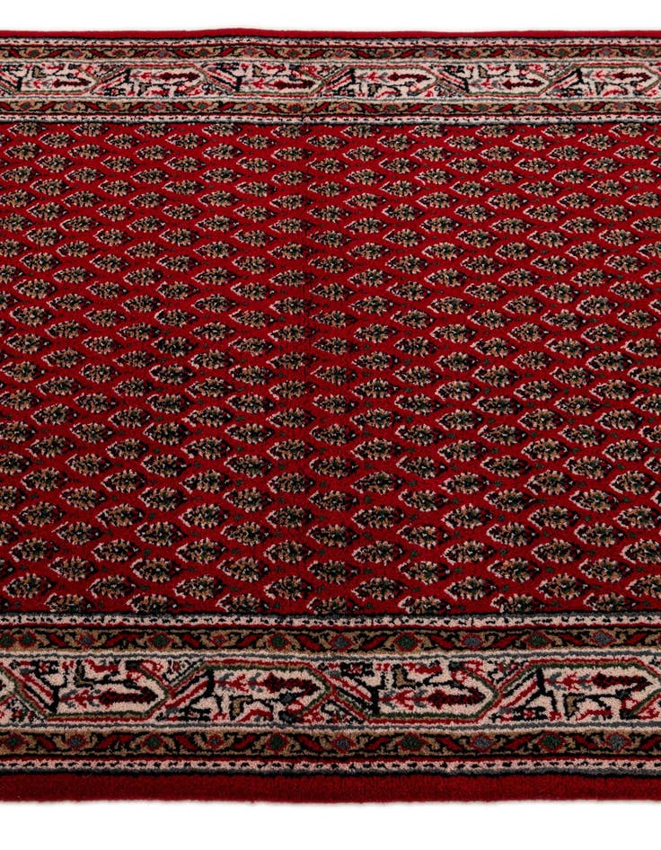 Detail image of  3' 1 x 5' 1  Hand Knotted Mir Wool Rug