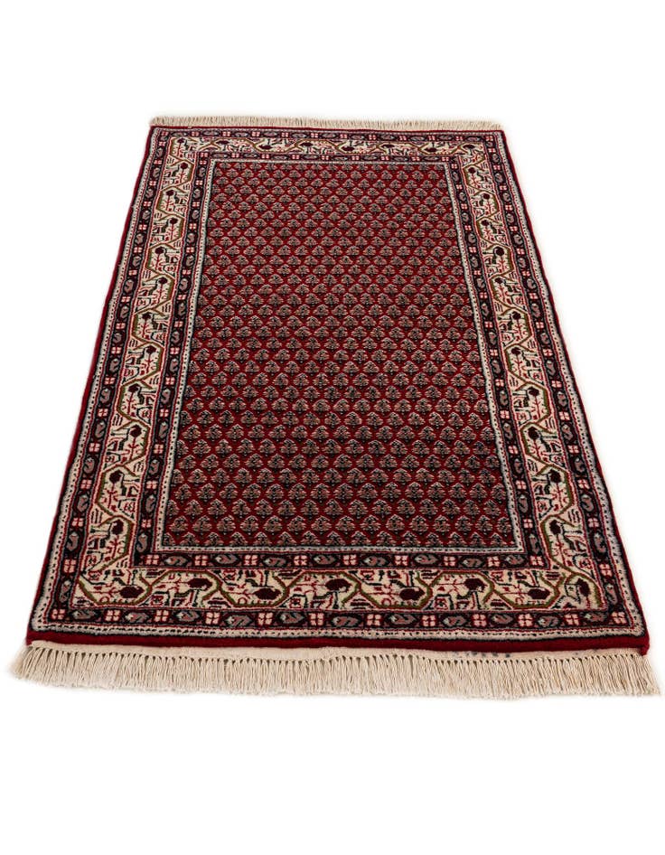 Detail image of  2' 11 x 5' 3  Hand Knotted Mir Wool Rug