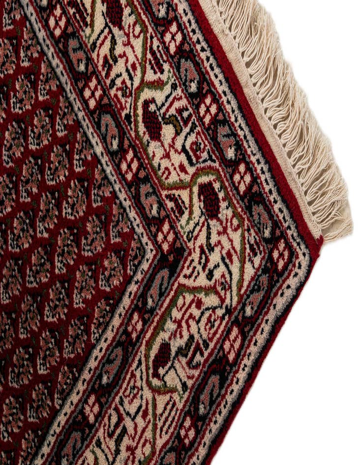 Detail image of  2' 11 x 5' 3  Hand Knotted Mir Wool Rug