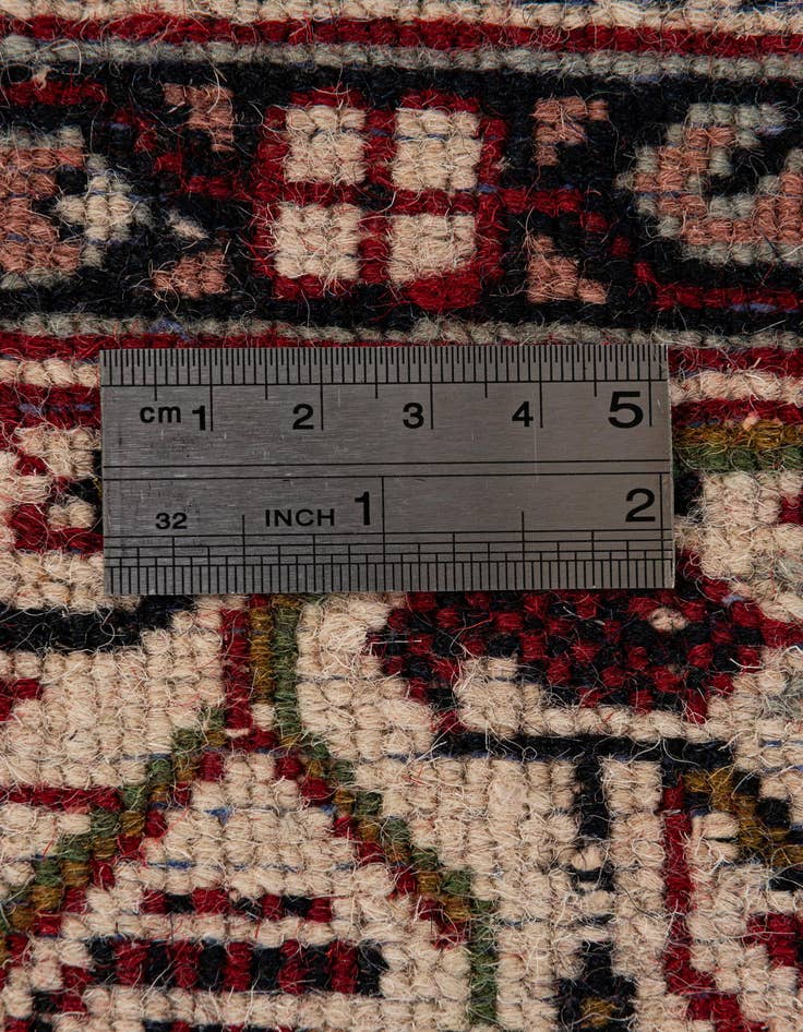 Detail image of  2' 11 x 5' 3  Hand Knotted Mir Wool Rug