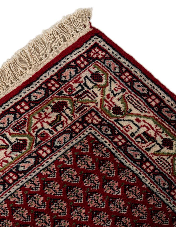 Detail image of  3' x 5' 2  Hand Knotted Mir Wool Rug