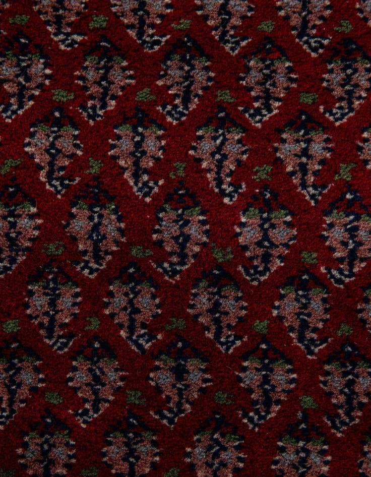 Detail image of  3' 1 x 5' 1  Hand Knotted Mir Wool Rug