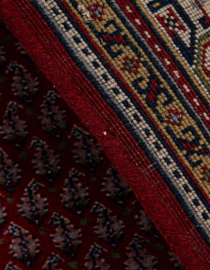 Detail image of  3' 1 x 5' 1  Hand Knotted Mir Wool Rug