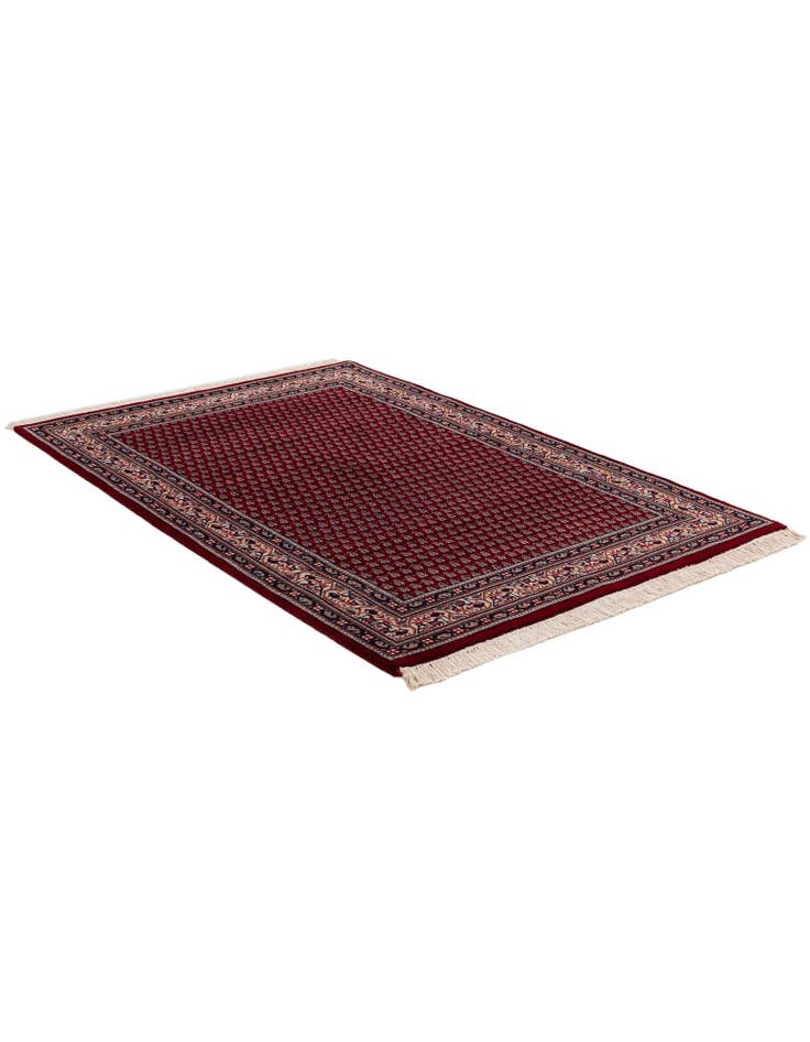 Detail image of  3' 11 x 5' 10  Hand Knotted Mir Wool Rug