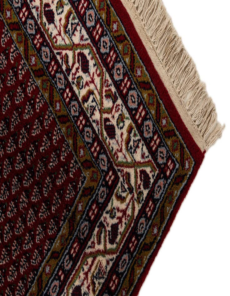 Detail image of  4' x 5' 11  Hand Knotted Mir Wool Rug