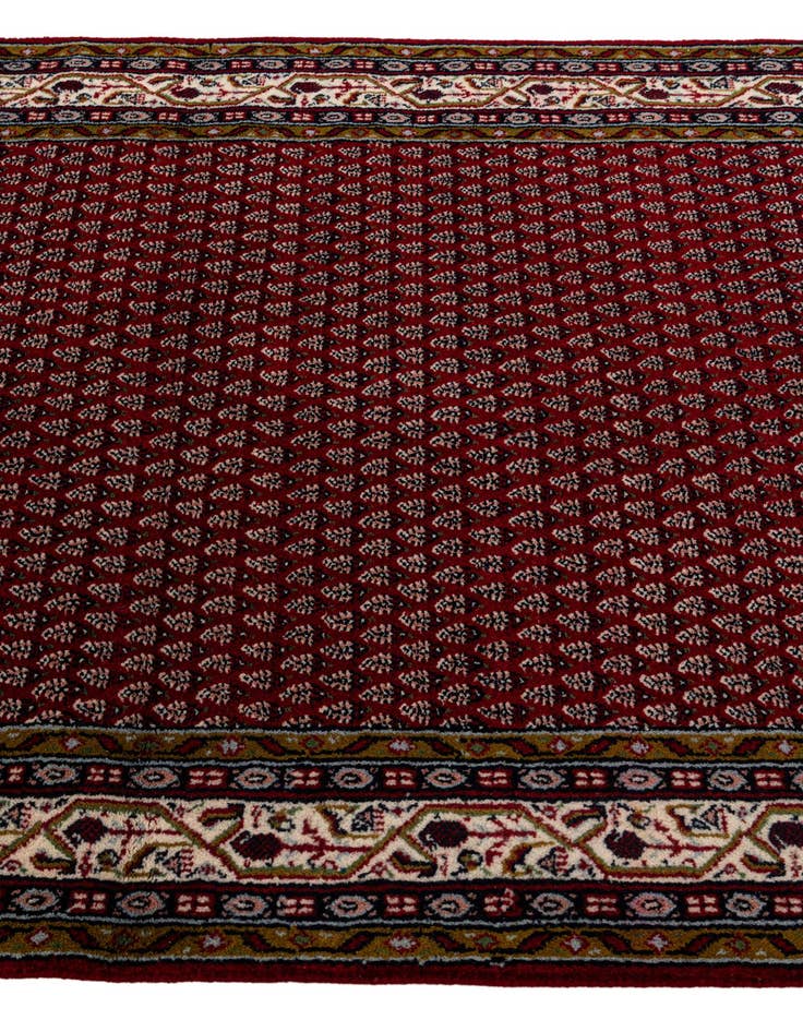 Detail image of  4' x 5' 11  Hand Knotted Mir Wool Rug