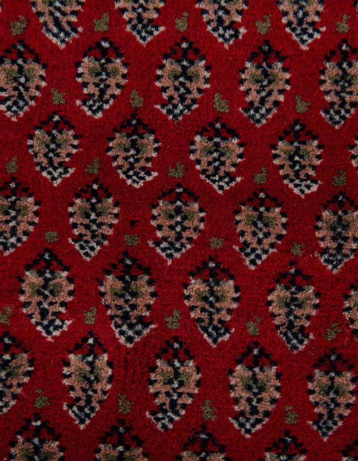 Detail image of  4' x 5' 10  Hand Knotted Mir Wool Rug