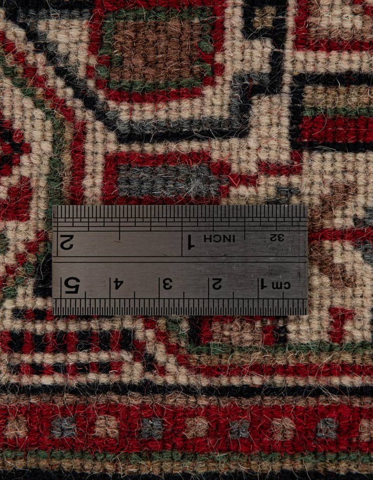 Detail image of  5' 4 x 7' 10  Hand Knotted Mir Wool Rug