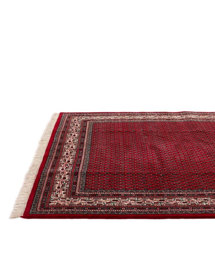 Detail image of  5' 4 x 7' 10  Hand Knotted Mir Wool Rug