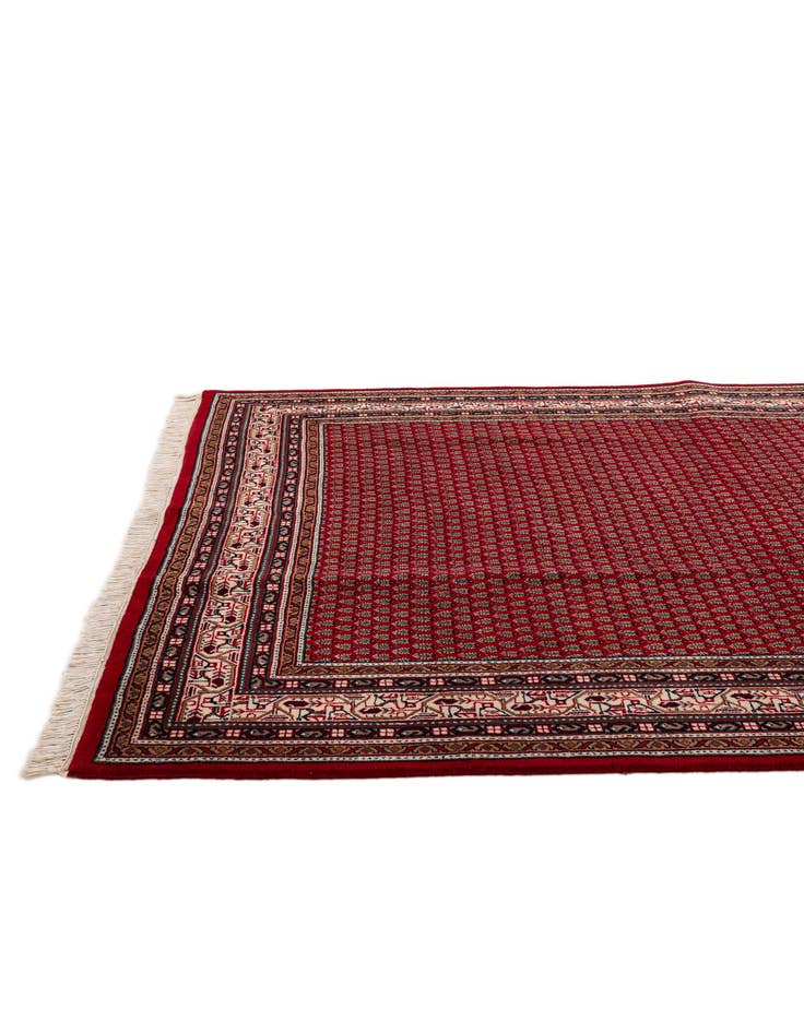 Detail image of  5' 9 x 7' 10  Hand Knotted Mir Wool Rug