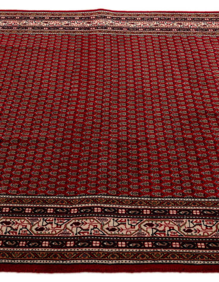 Detail image of  5' 9 x 7' 10  Hand Knotted Mir Wool Rug