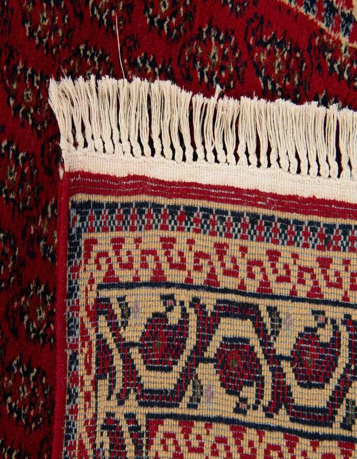 Detail image of  3' 1 x 4' 8  Hand Knotted Mir Wool Rug