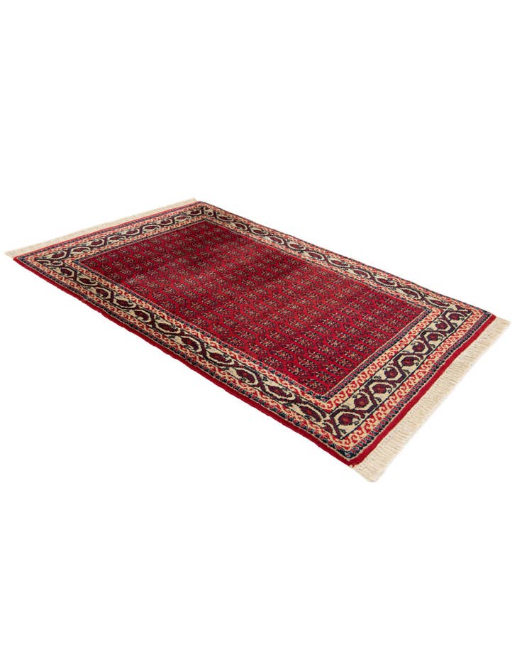 Detail image of  3' 1 x 4' 8  Hand Knotted Mir Wool Rug