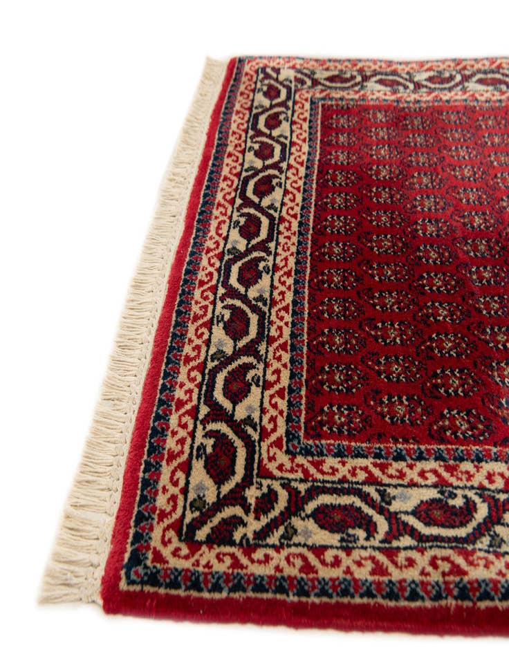 Detail image of  3' 1 x 4' 8  Hand Knotted Mir Wool Rug