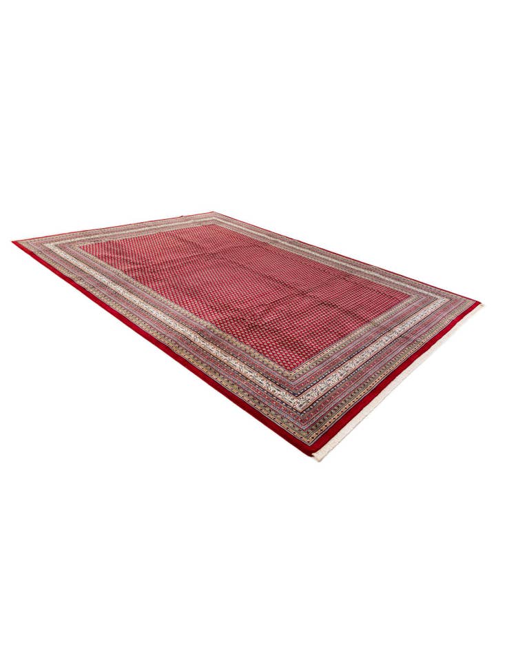 Detail image of  9' 10 x 13' 3  Hand Knotted Mir Wool Rug