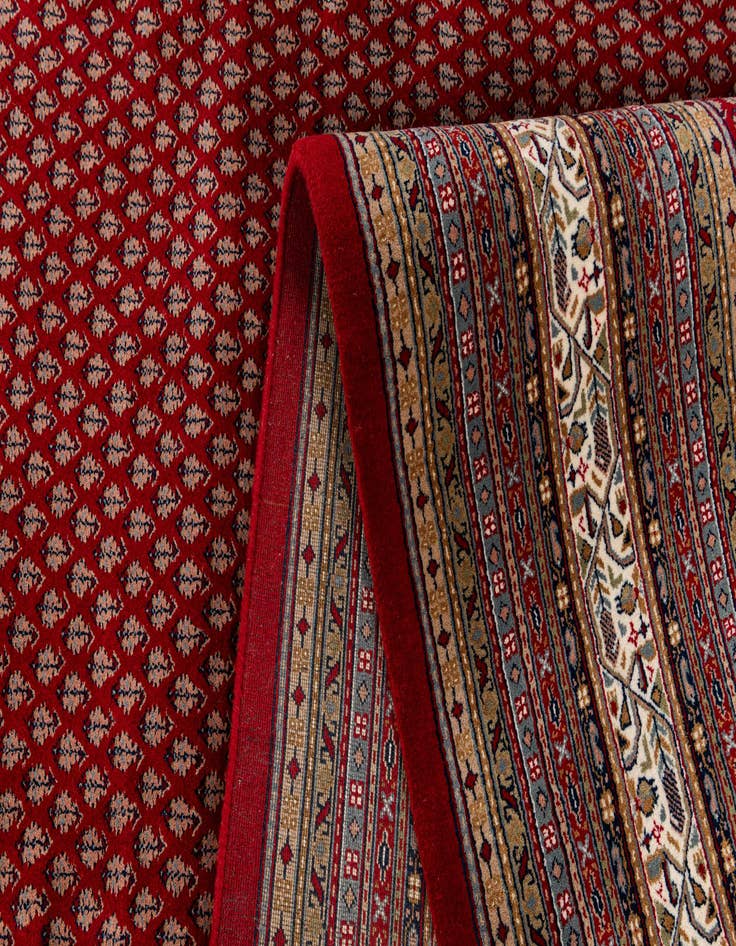 Detail image of  9' 10 x 13' 3  Hand Knotted Mir Wool Rug