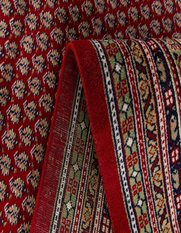 Detail image of  8' 4 x 11' 4  Hand Knotted Mir Wool Rug