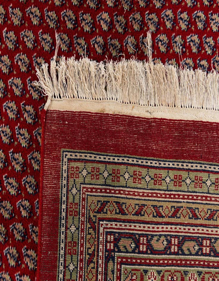 Detail image of  8' 4 x 11' 4  Hand Knotted Mir Wool Rug