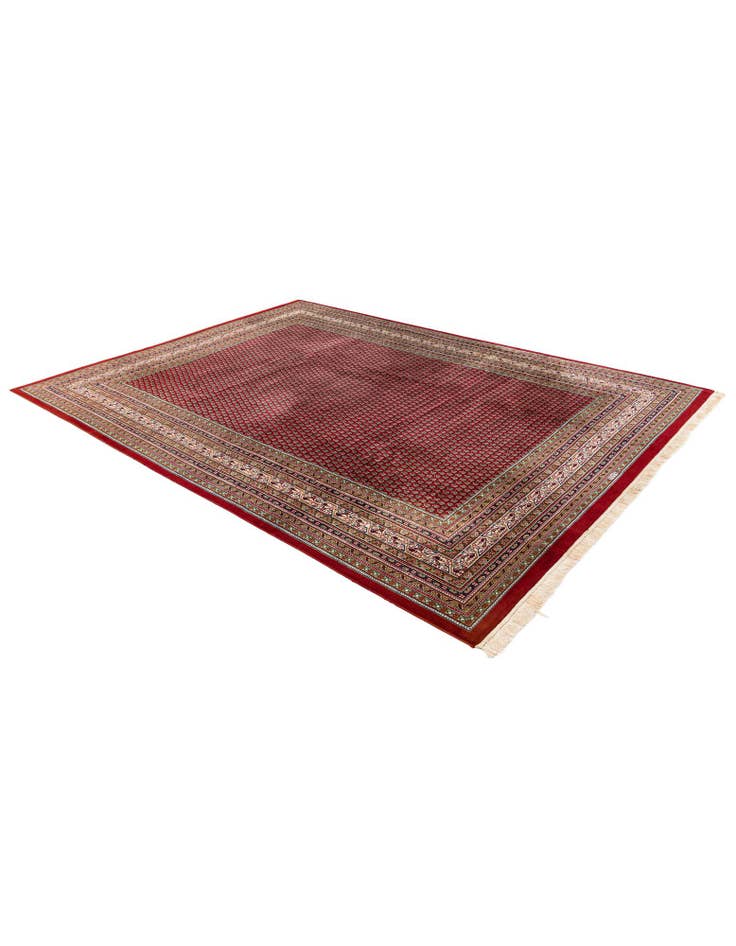 Detail image of  8' 4 x 11' 4  Hand Knotted Mir Wool Rug