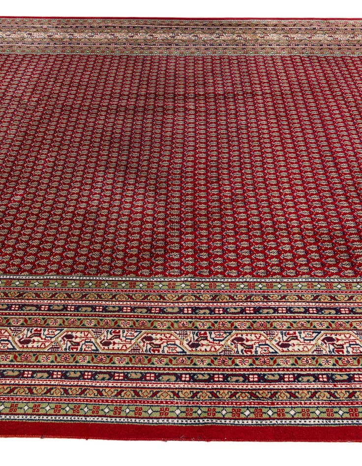 Detail image of  8' 4 x 11' 4  Hand Knotted Mir Wool Rug