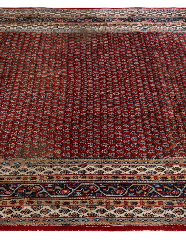 Detail image of  6' 8 x 9' 3  Hand Knotted Mir Wool Rug