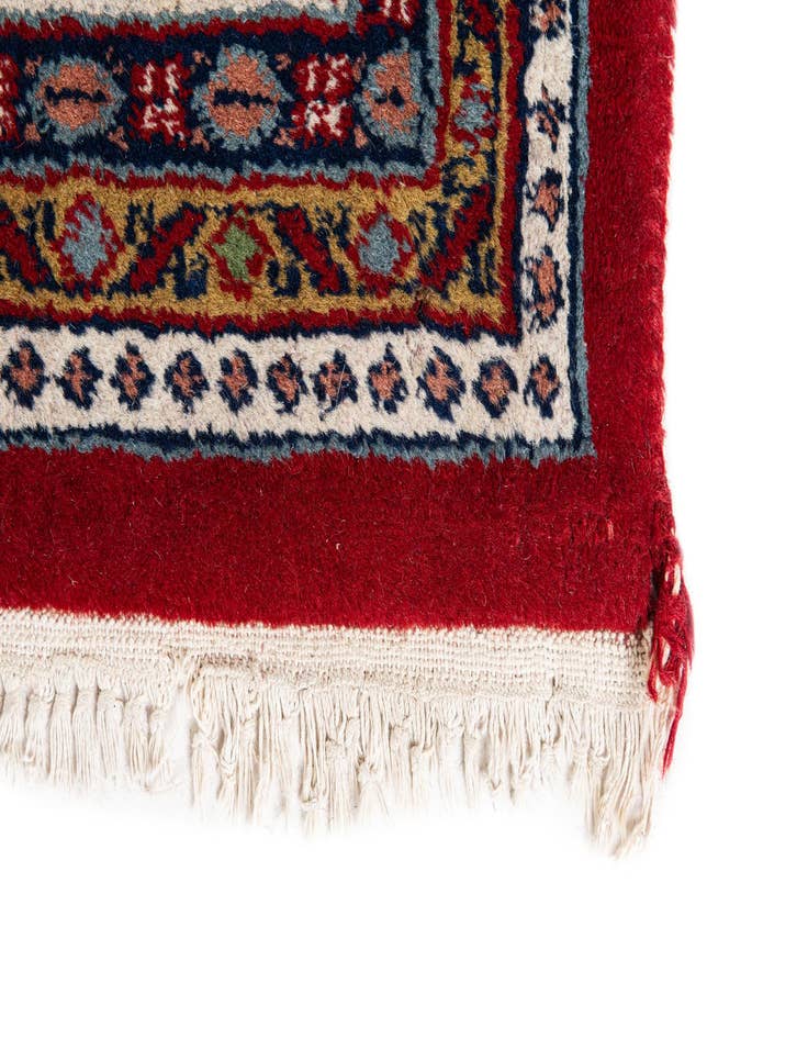 Detail image of  6' 3 x 9' 7  Hand Knotted Mir Wool Rug