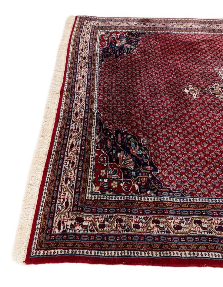 Detail image of  6' 3 x 9' 7  Hand Knotted Mir Wool Rug