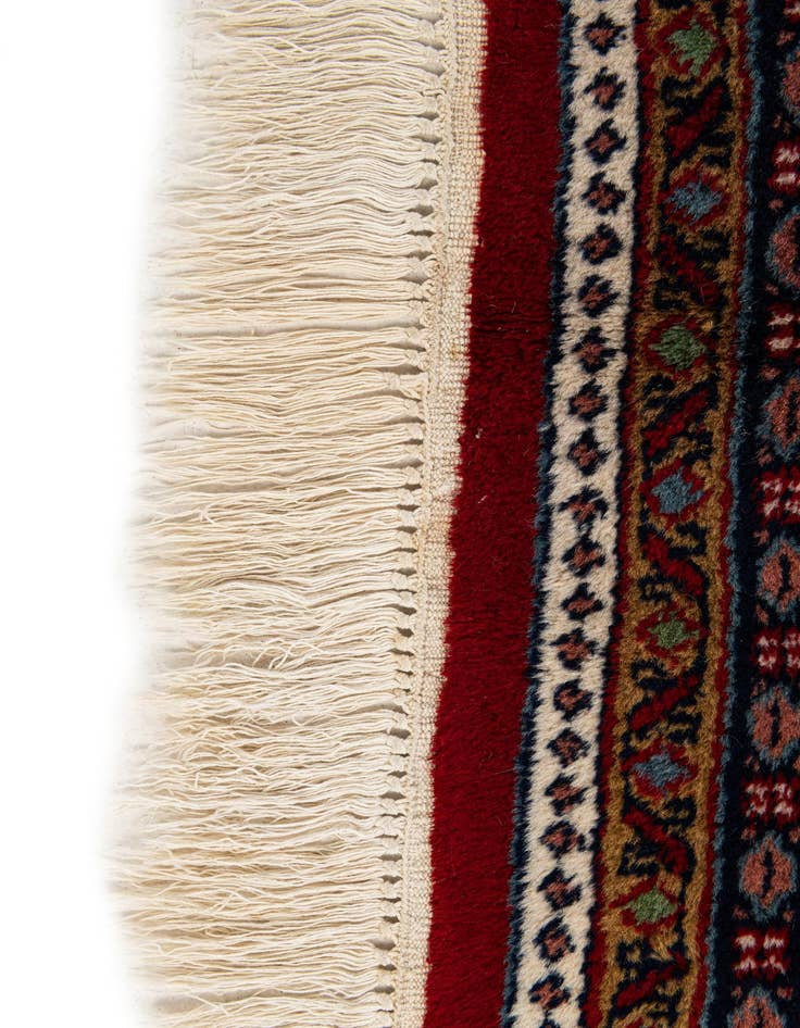 Detail image of  6' 3 x 9' 7  Hand Knotted Mir Wool Rug