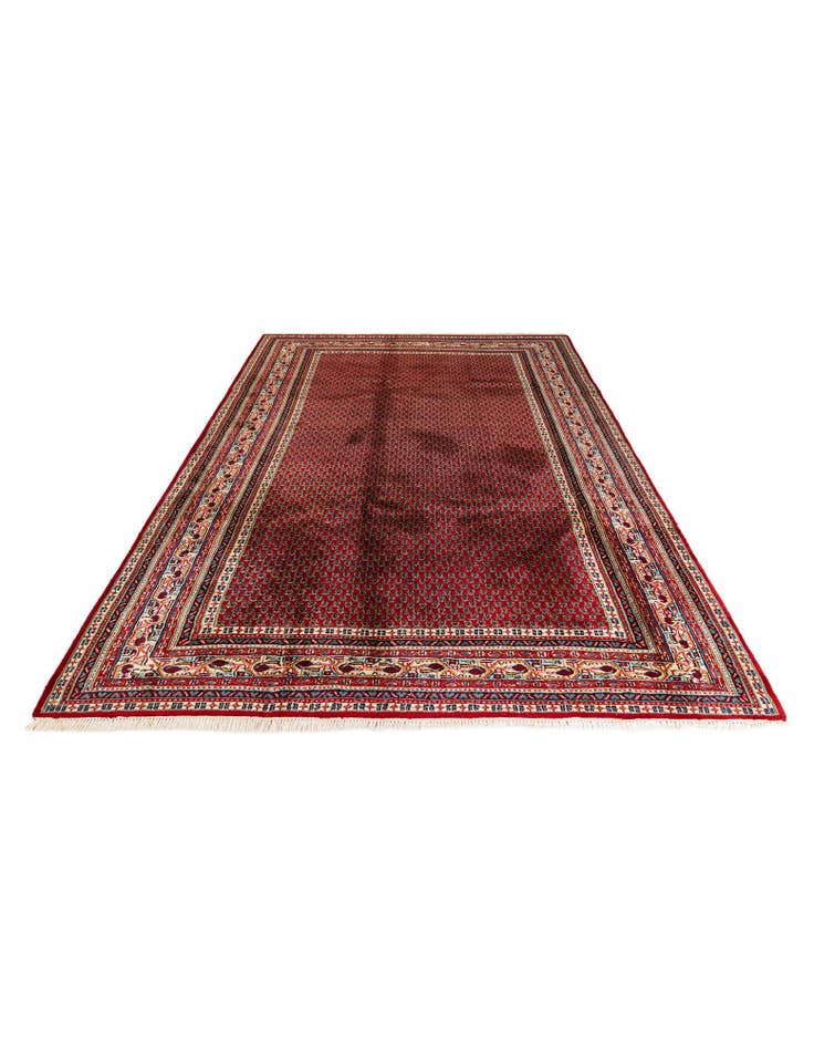 Detail image of  6' 9 x 9' 11  Hand Knotted Mir Wool Rug