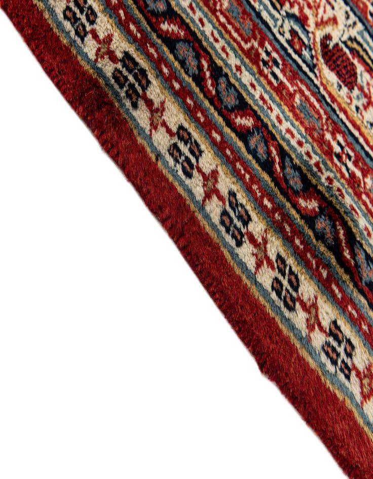 Detail image of  6' 9 x 9' 11  Hand Knotted Mir Wool Rug