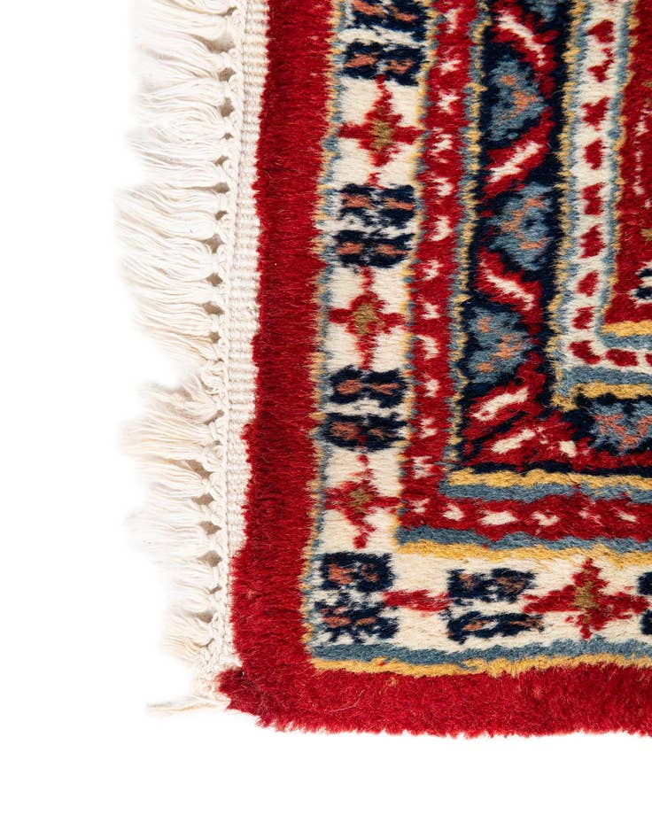 Detail image of  6' 9 x 9' 11  Hand Knotted Mir Wool Rug