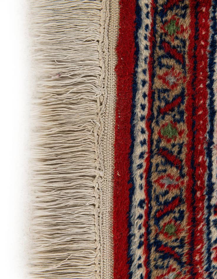 Detail image of  3' x 5' 4  Hand Knotted Mir Wool Rug