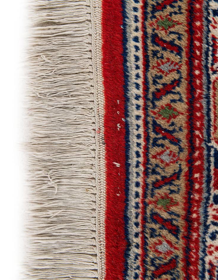Detail image of  3' x 5' 4  Hand Knotted Mir Wool Rug