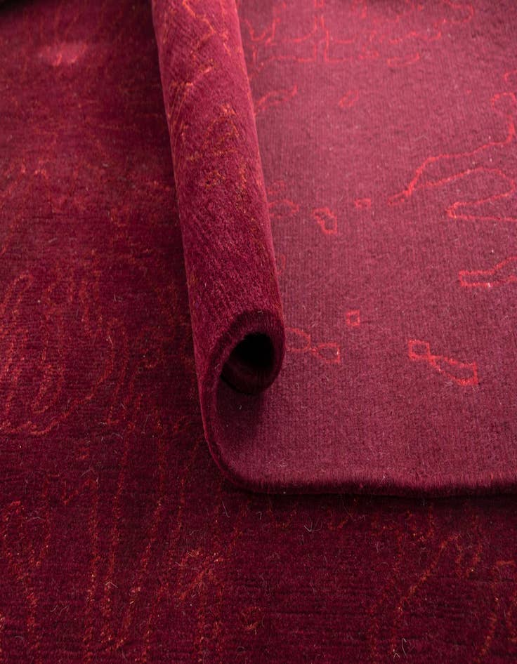 Detail image of  7' 9 x 9' 10 Modern Nehmo Wool Rug