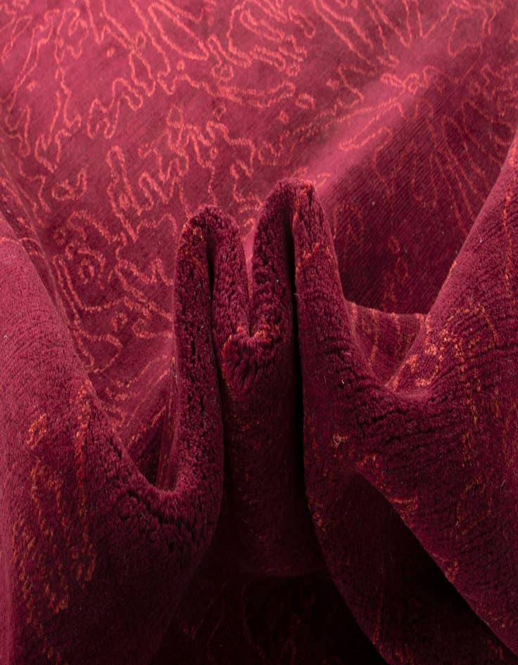 Detail image of  7' 9 x 9' 10 Modern Nehmo Wool Rug