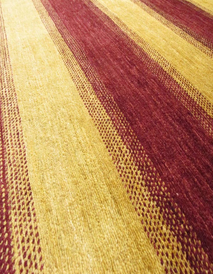 Detail image of  6' 9 x 10' 1  Hand Knotted Modern Ziegler Oriental Rug