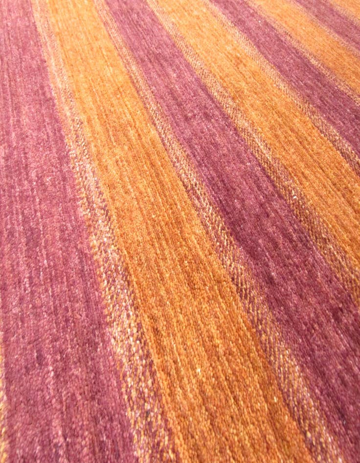 Detail image of  6' 7 x 9' 11  Hand Knotted Modern Ziegler Oriental Rug