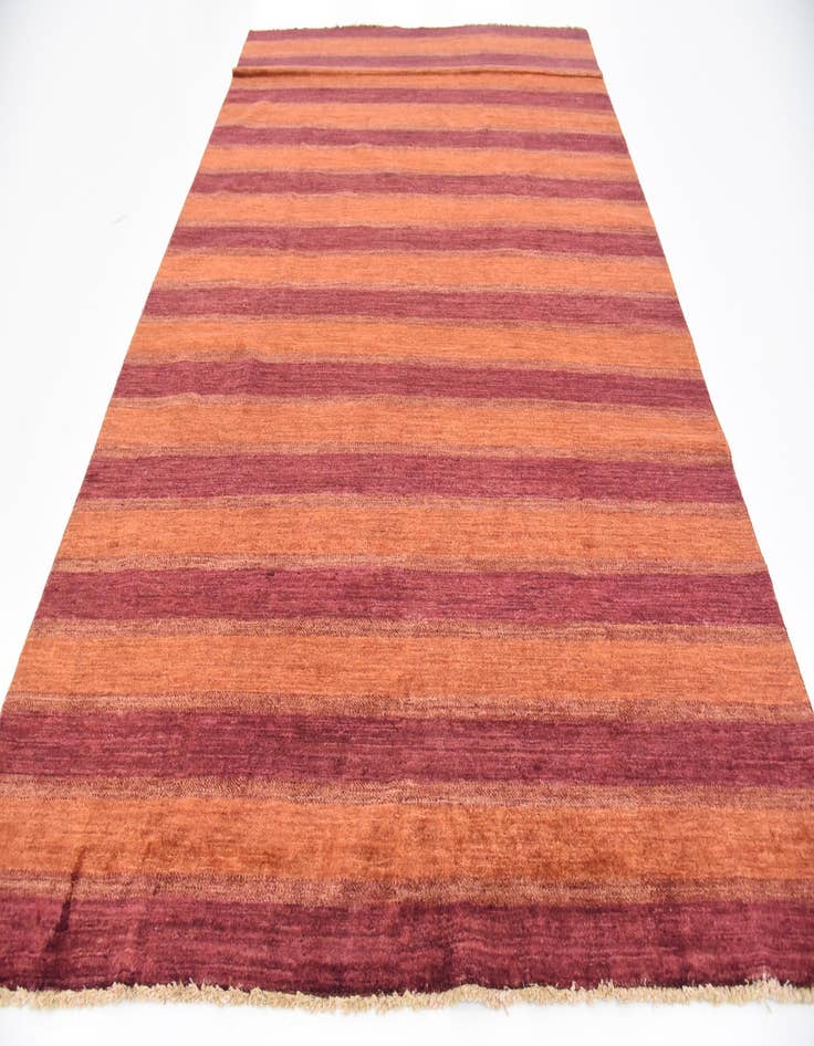 Detail image of  6' 7 x 9' 11  Hand Knotted Modern Ziegler Oriental Rug