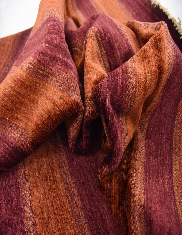 Detail image of  6' 7 x 9' 11  Hand Knotted Modern Ziegler Oriental Rug