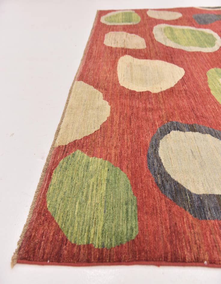 Detail image of  8' 6 x 11' 6  Hand Knotted Modern Ziegler Rug