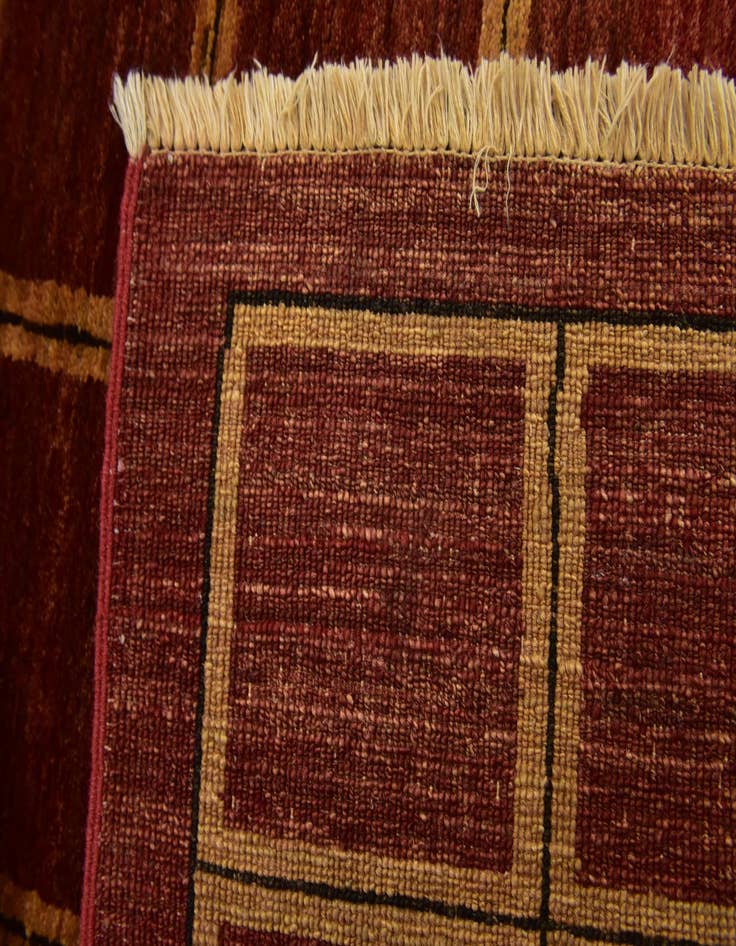 Detail image of  5' x 6' 7  Hand Knotted Modern Ziegler Rug